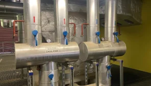 Heating and hot water installations